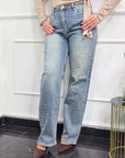 Jeans Strass T208