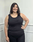 Top a costina Curvy 003418