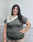 Maglia Foulard Curvy CP20351