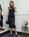 Abito Miss HP9856pizzo