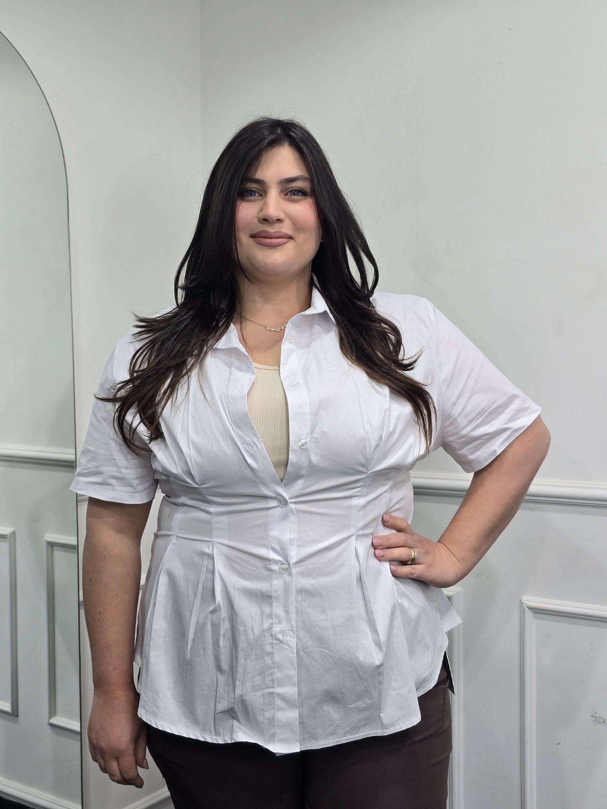 Camicia Cotton Curvy ALIT002062