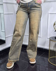 Jeans WideLeg Sabbiato H3528