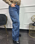 Jeans Barrel Denim V5017