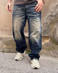 Jeans Sooh  Super baggy carbon fade blu