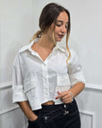 Camicia Crop ZT96137